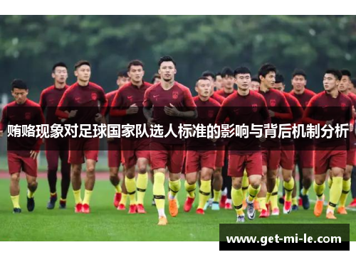 贿赂现象对足球国家队选人标准的影响与背后机制分析